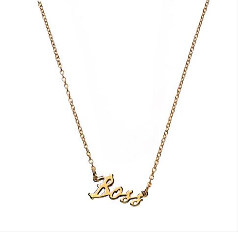 Signature "BOSS" Necklace