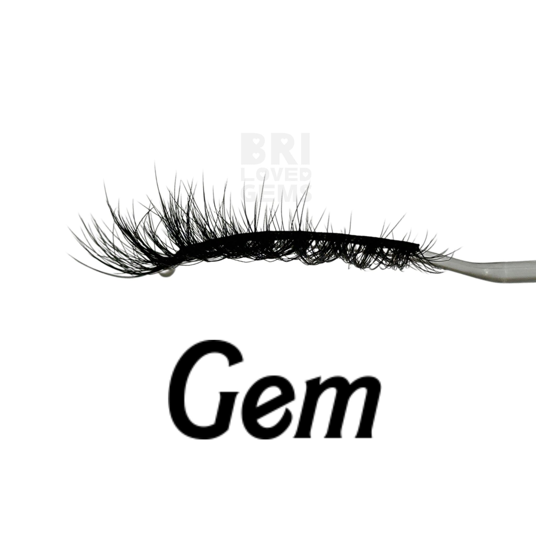 Gem 3D Faux Mink Strip Lash