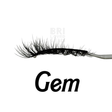 Gem 3D Faux Mink Strip Lash