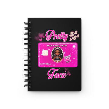 Brilovedgems Pretty Face Custom Spiral Bound Journal